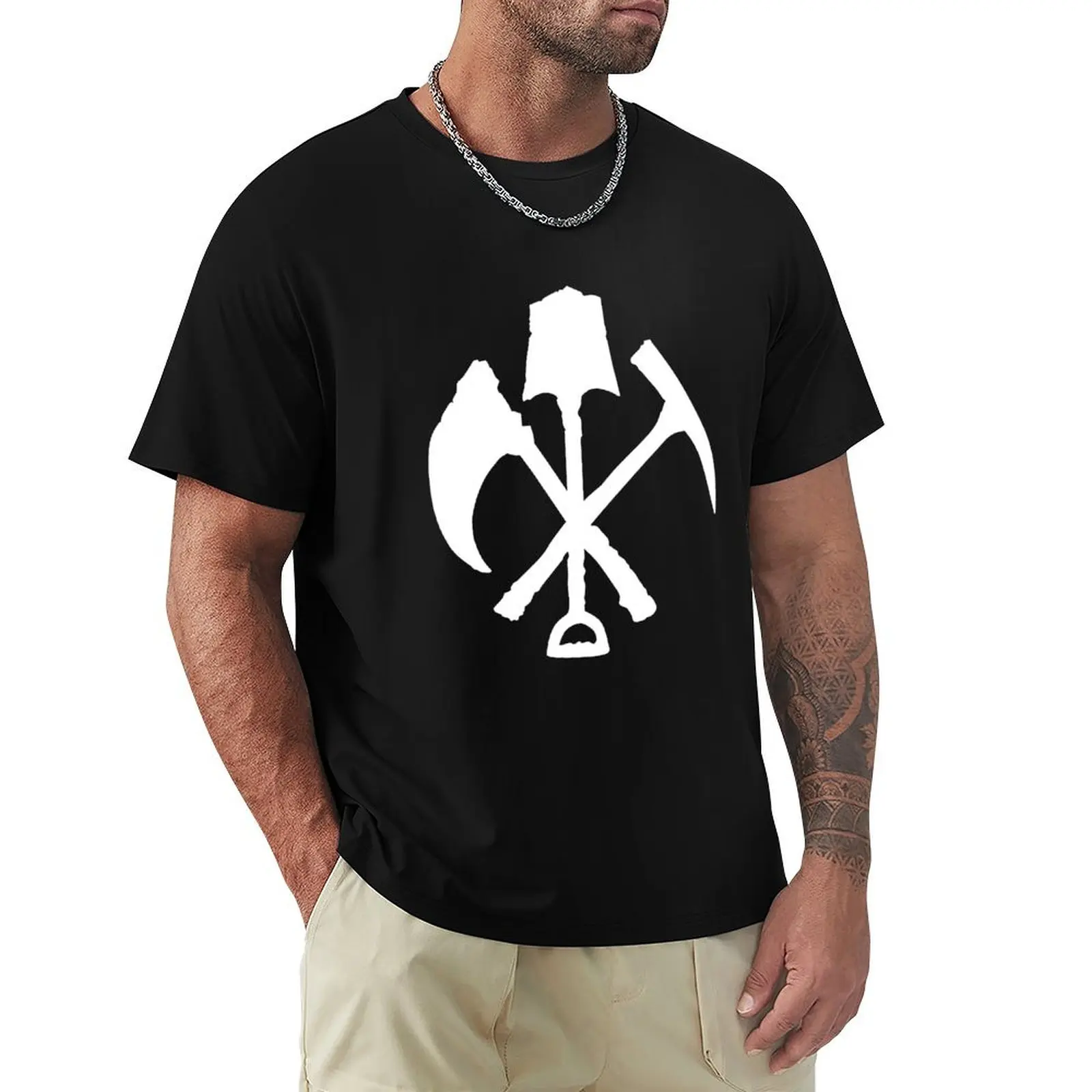 Gravediggaz The Pick, The Sickle and The Shovel T-Shirt cotton t-shirt plain for man package T-Shirt