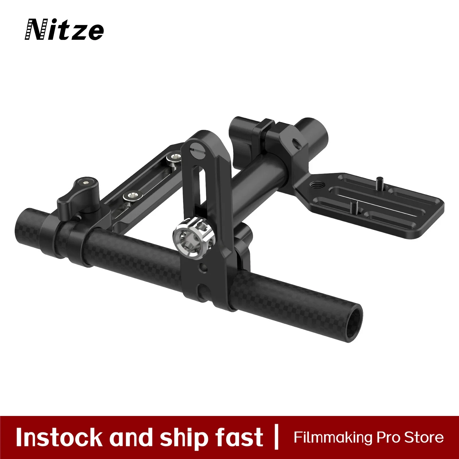 Nitze Mounting Kit for DJI Focus Pro LiDAR and DJI Focus Pro Motor