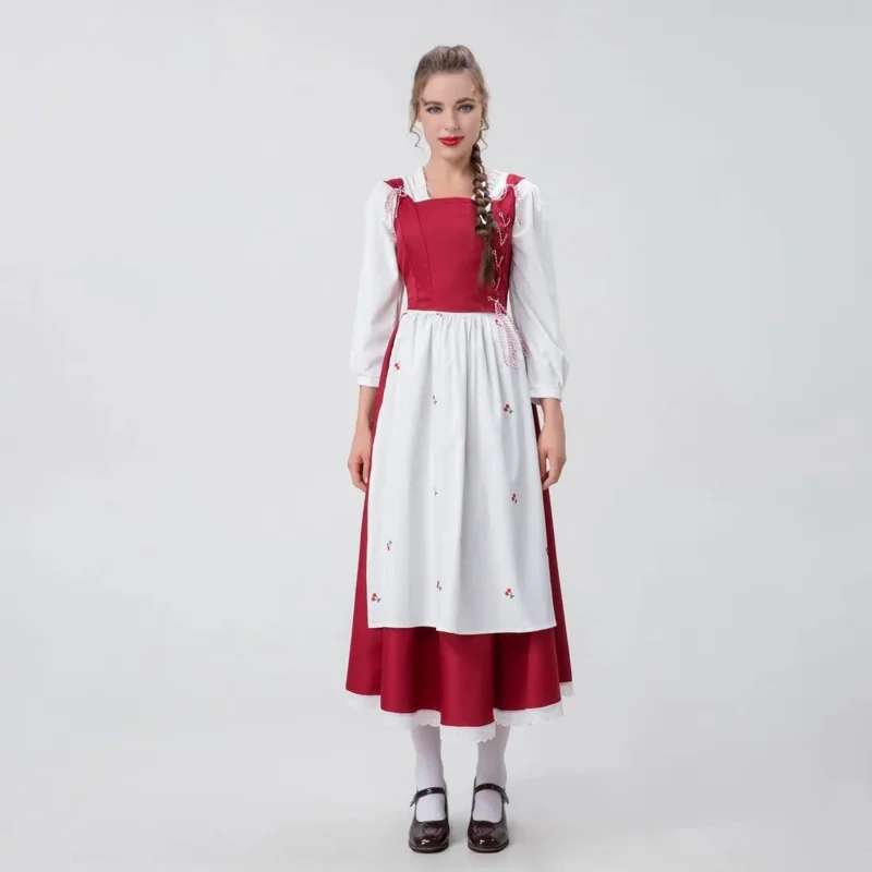 Disfraz de Cosplay de Caperucita Roja clásico de Halloween de Bear's Den nuevo 2025