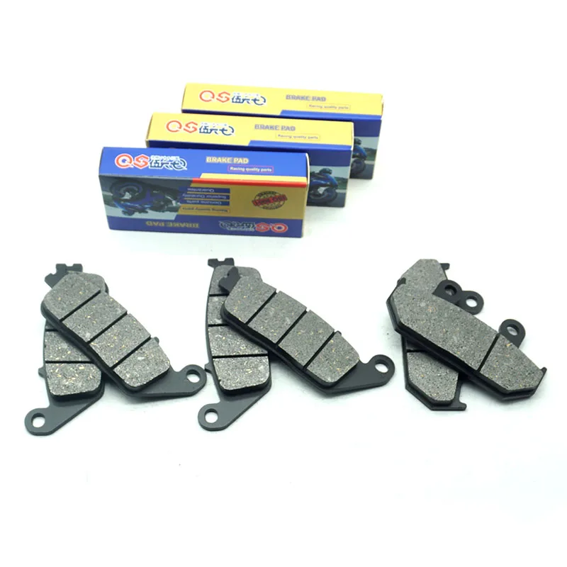 Motorcycle Front Rear Brake Pads for SUZUKI AN650 Burgman/Skywave 650 2002-2019 AN650A 2004-2012 Skywave 650LX 2012-2020 AN650Z