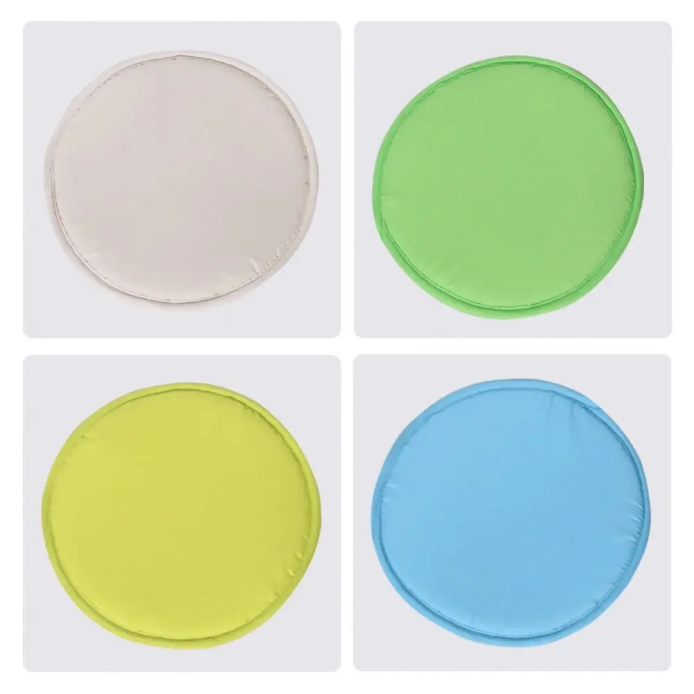Soft 30cm Round Chair Pad Washable Solid Color Sit Chair Cushion Sponge Seat Pad For Home Office