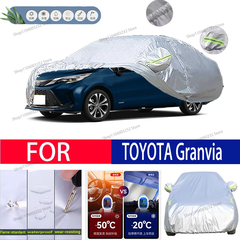 

For TOYOTA Granvia Car clothing sun protection snow prevention antifreeze car protective cover auto cover