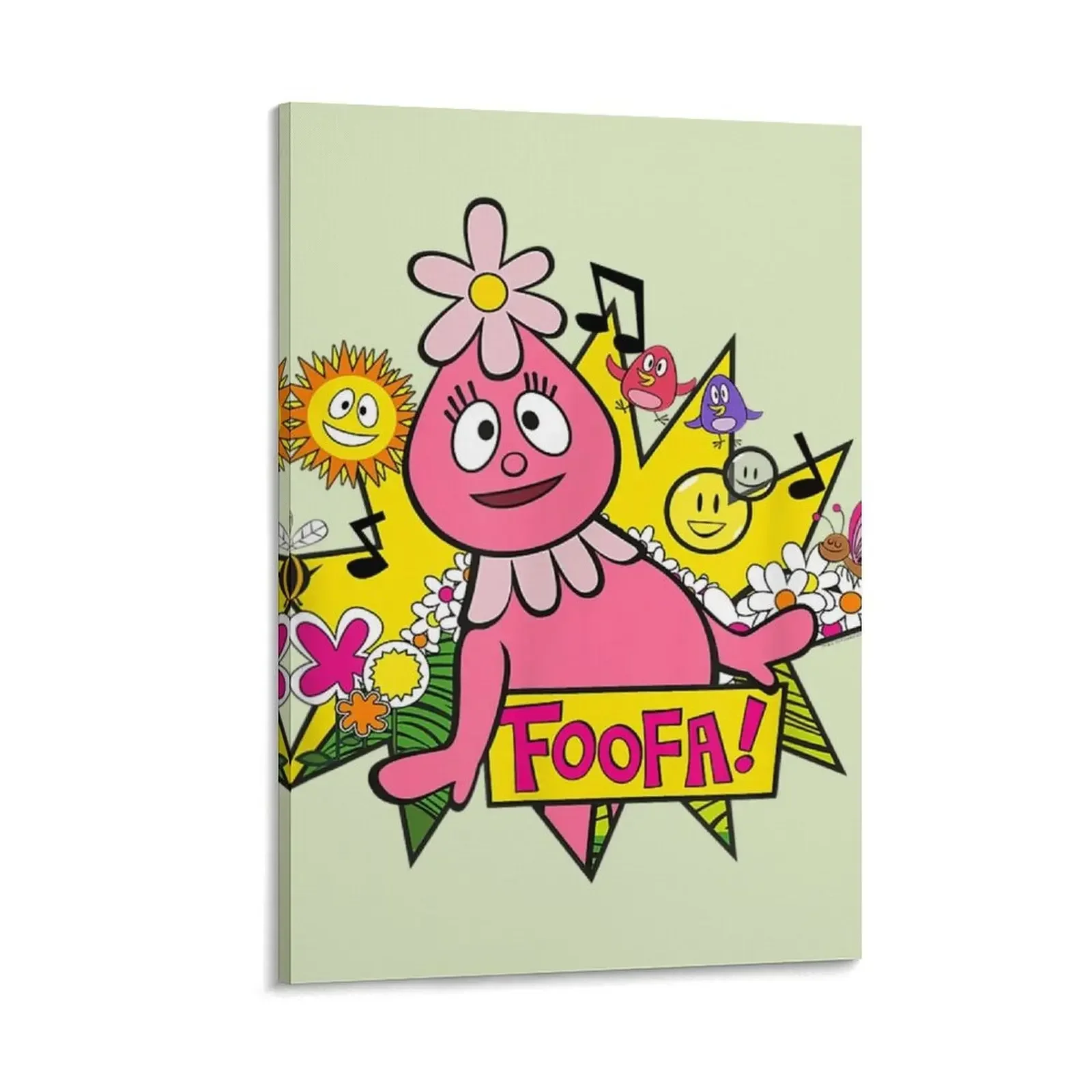 

Classic Brobee Chilren Friends Canvas Painting wall decoration room decor room decorations for girls