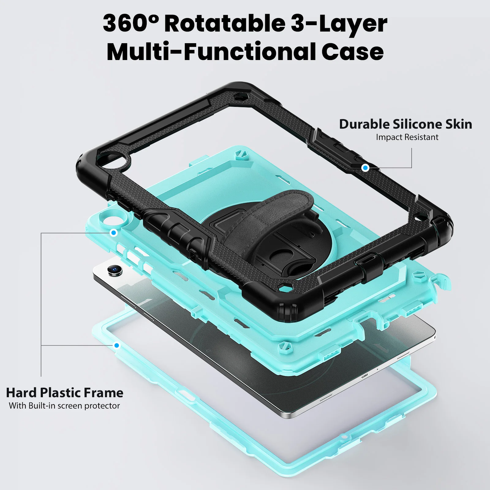 Stand Case Universal For Samsung Galaxy Tab A11 A9 Plus 2025 2023 11.0