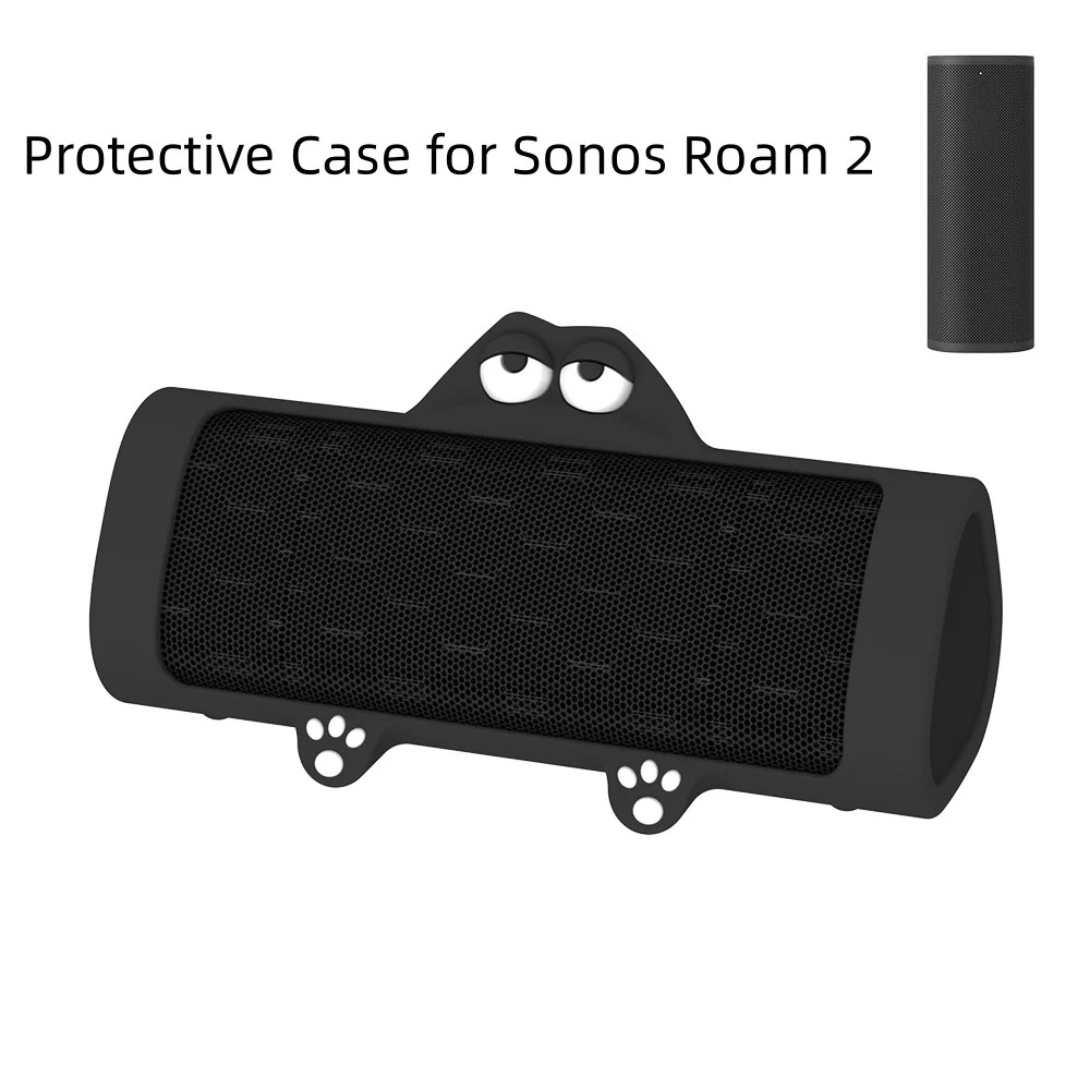 Cute Silicone Protective Case for Sonos Roam 2 Speaker view 2