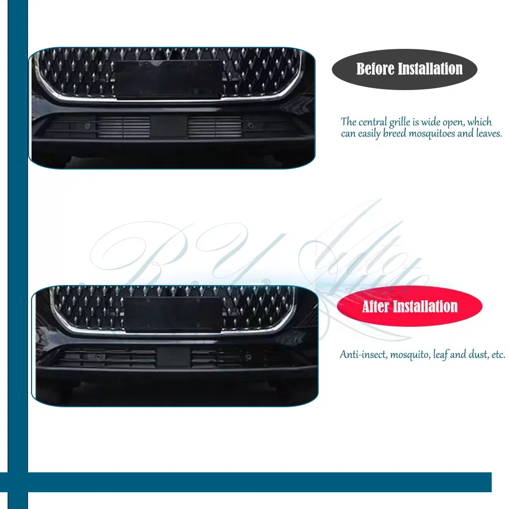 Car Grille Mesh For Chery Tiggo 8 V Tiger Variant MK2 2026 2027 Anti-dusty Pad Front Grille Dust Tank Air Cover Auto Accessories view 4