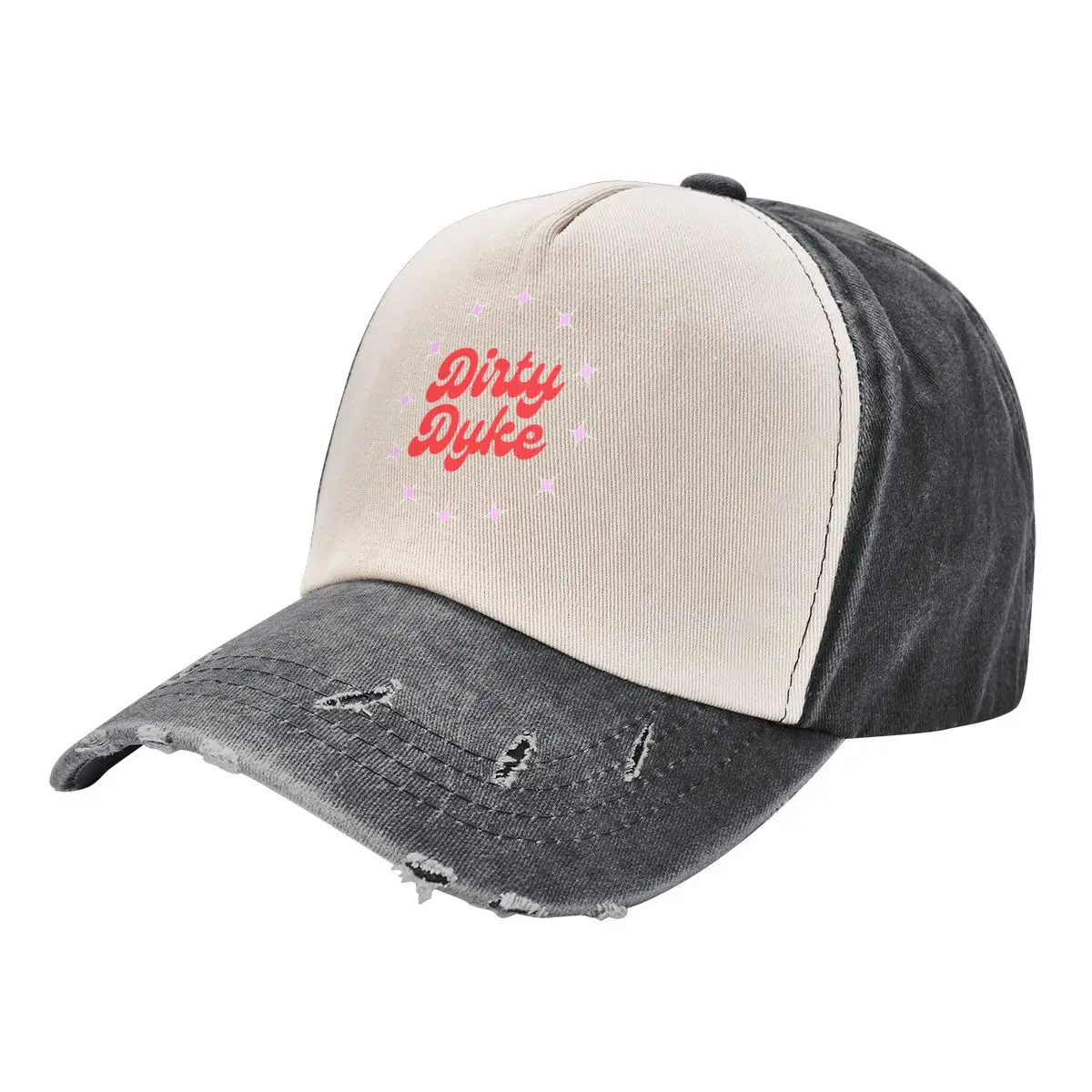 

Dirty Dyke Baseball Cap golf hat genuine Women's 2025 Men's