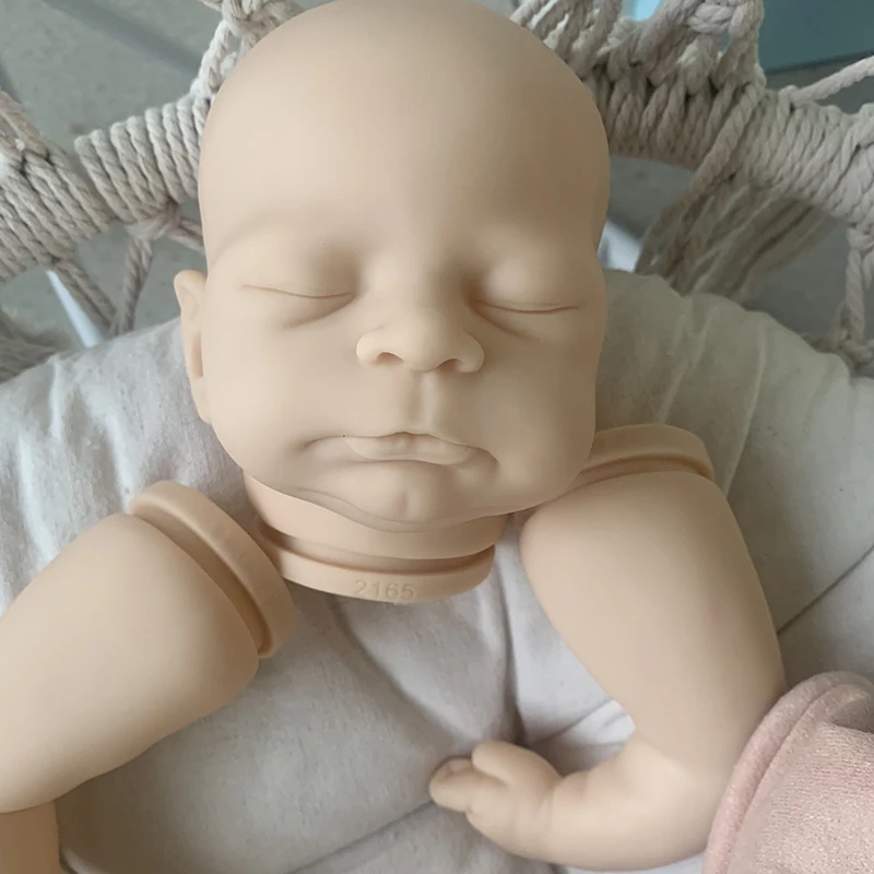 Kit Reborn 21Inches Timothy Reborn Doll Kit Sleeping Baby Unpainted Unfinished Blank DIY Art Doll Parts Drop Shipping