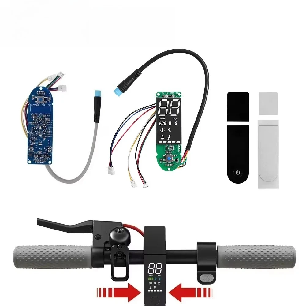 

Приборная панель для электрического скутера Xiaomi M365 Pro Pro 2 BT, печатная плата, панель дисплея, чехол для экрана, сменные аксессуары