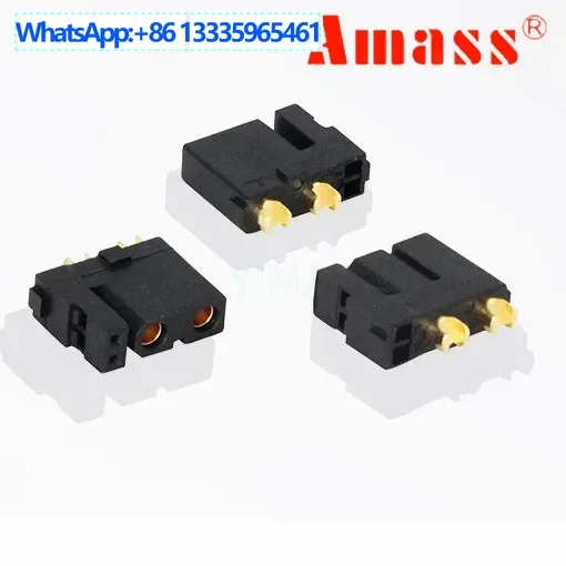 

10Pcs ams XT30 (2 + 2) Model Aircraft Plug with Signal Pin Adaptive XT30U Connector AMASS Model Accessories