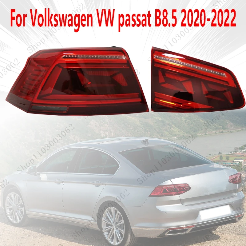 

Tail Lights For Volkswagen VW passat B8.5 2020 2021 2022 Car External Rear Bumper Headlight Driver Light Reverse Signal Light