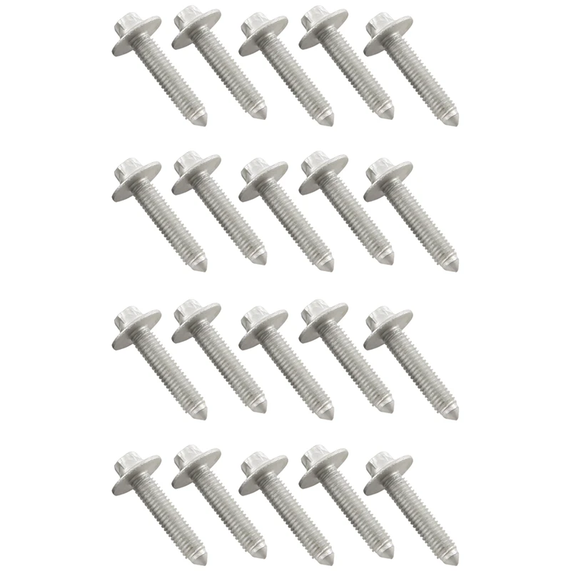 20Pcs Transmission Oil Pan Bolts Oil Pan Screws For Mercedes Benz C Class E Class GLC S Class AMG CLS Parts 0029909503