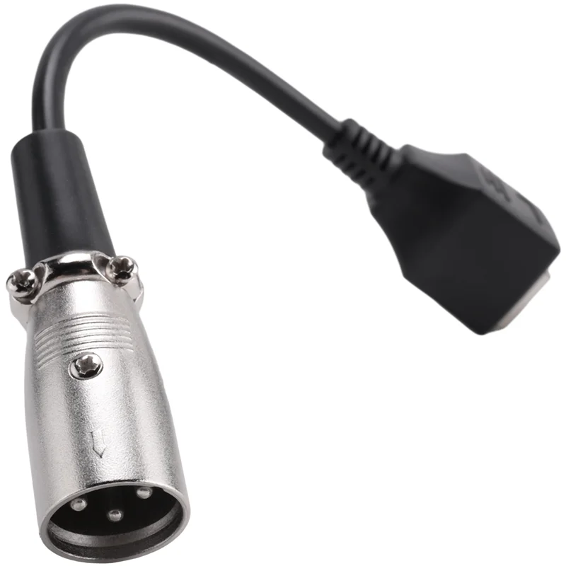 

ABYN-DMX Cable Extension Cable XLR 3 Pin To RJ45 Network Connector Easy Install (Male)