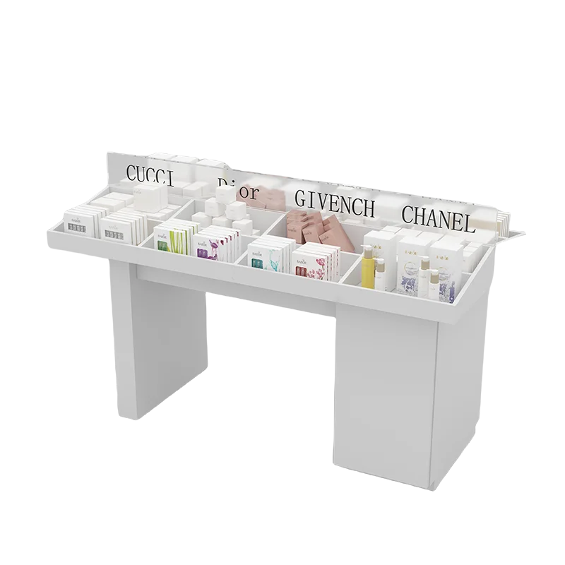 Cosmetics sample display cabinet, skin care products, makeup cabinet, Zhongdao shelf display rack, counter, mask foundation disp
