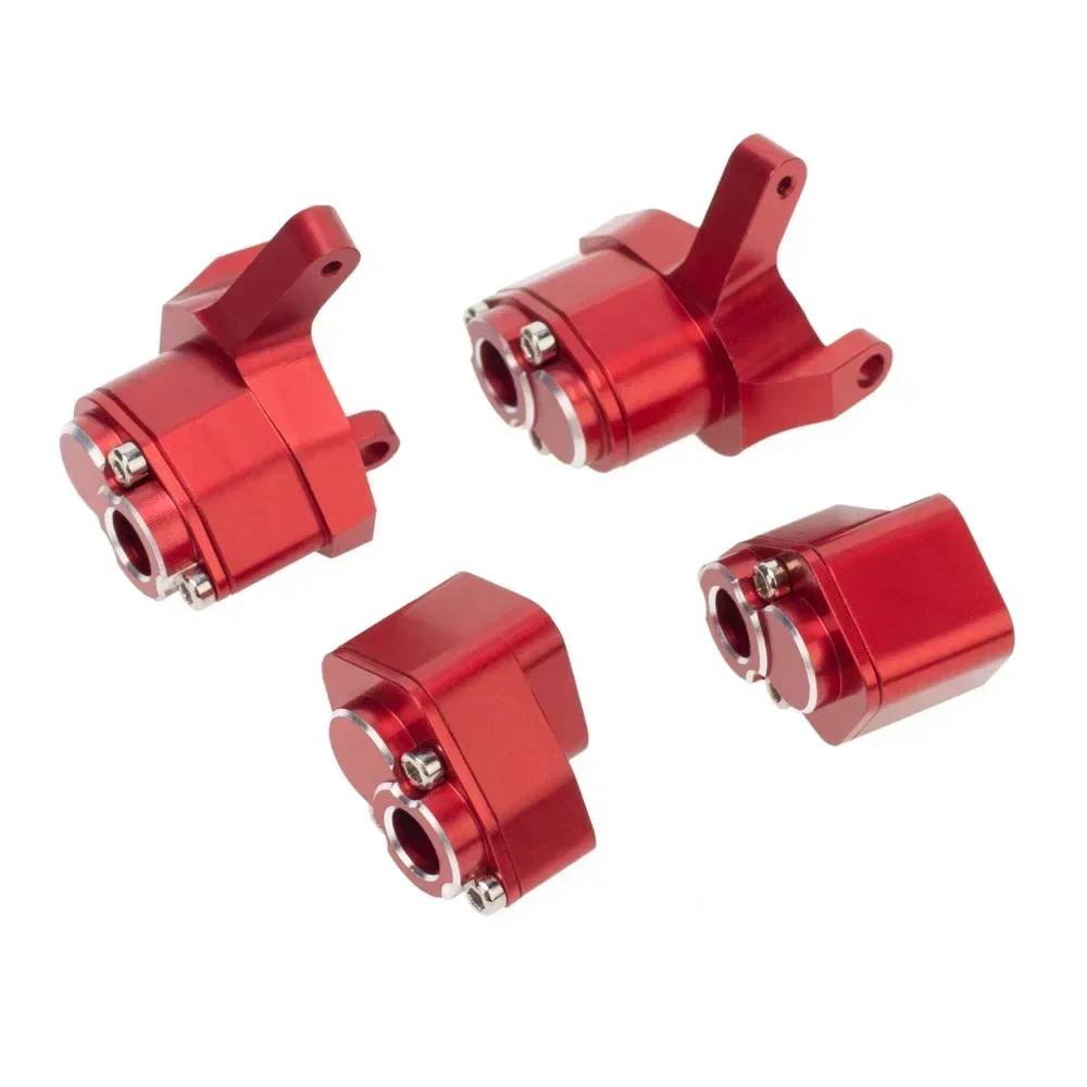 ชุดอัพเกรดเพลาหน้าและหลังแบบพอร์ทัลยกสูง สำหรับ Axial SCX24 90081 C10 JE EP