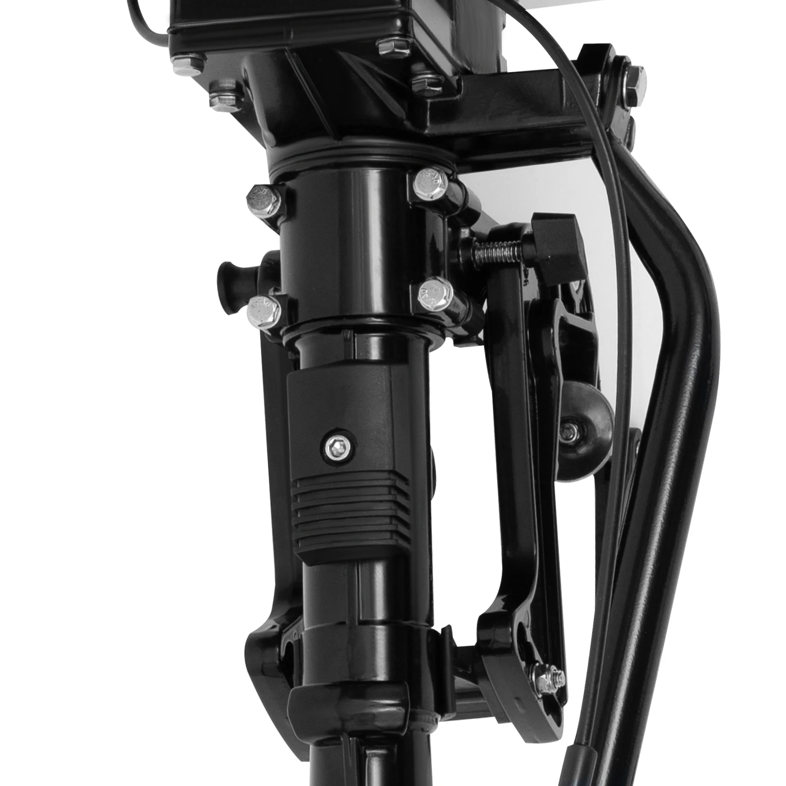 Gas Outboard Motor – 4HP Marine Engine with CDI Ignition, Streamlined Propeller, and Suspension Tilt Adjustment