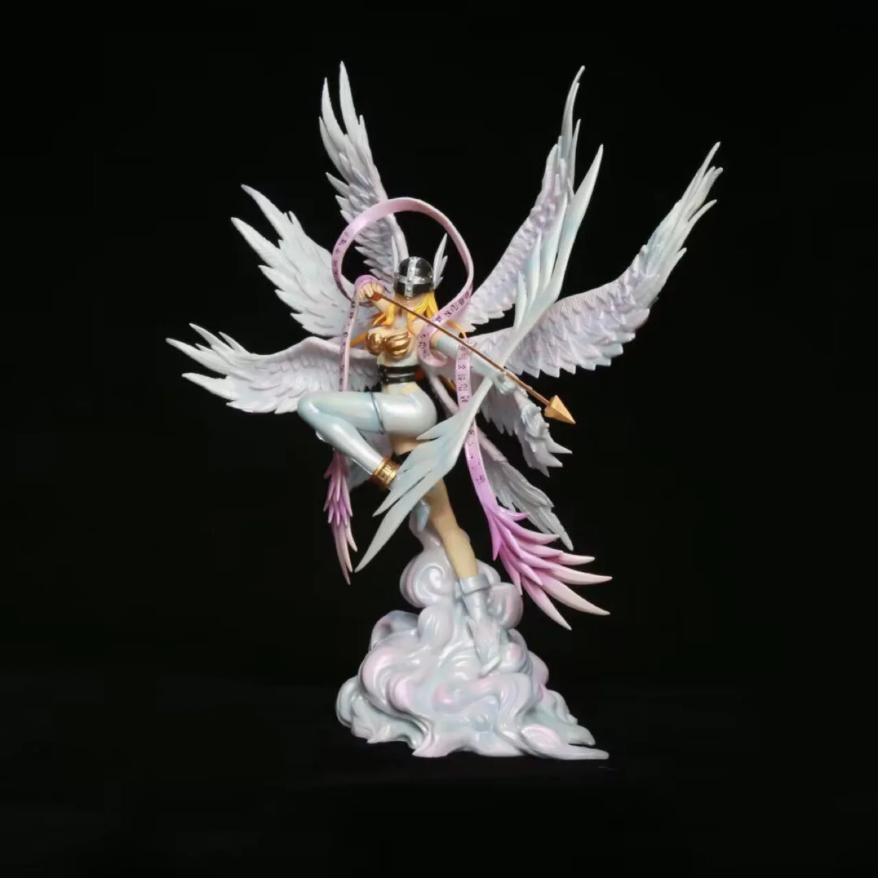 Anime Figur Bogenschießen Fee Schlacht Acht-flügelige Form Trendy Spielzeug Modell Display Urlaub Geschenk Sammeln Statue Action Figur