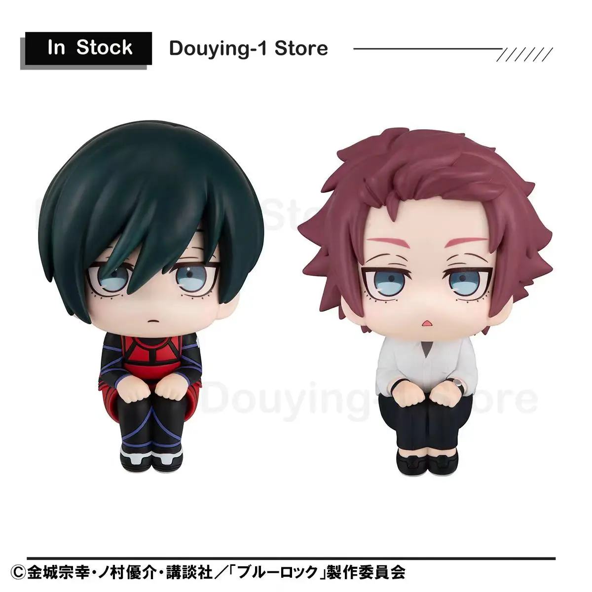 

In Stock Bandai MegaHouse Look Up Blue Lock 11cm Team Uniform Ver. Action Figure Anime Model Toy Gift