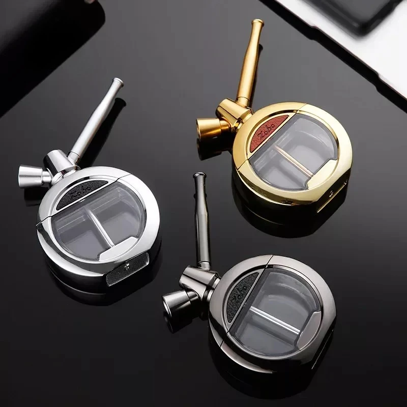 ZOBO Metal Smoking Pipe with Tobacco and Cigarette Bowl Double Filter Water Cycle Smoke Dry Herb Hookah Shisha Pipa Accessories view 6