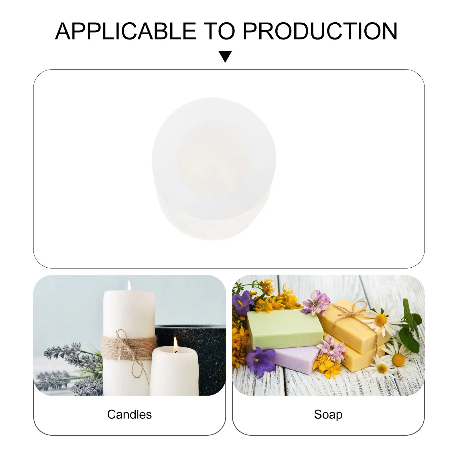 Tulip Mold Silicone Flower Shaped Scented Diy Making Kit Flexible Durable Molds Unique Wax Tools For Handicrafts Easy