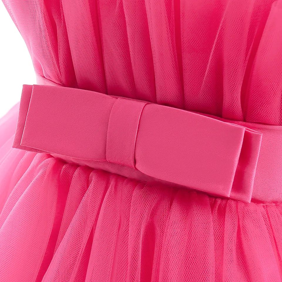 amazon hot pink dresses Neon Dress Neon Neon Long Prom Dress With Detachable Cape prom dresses tight and short
