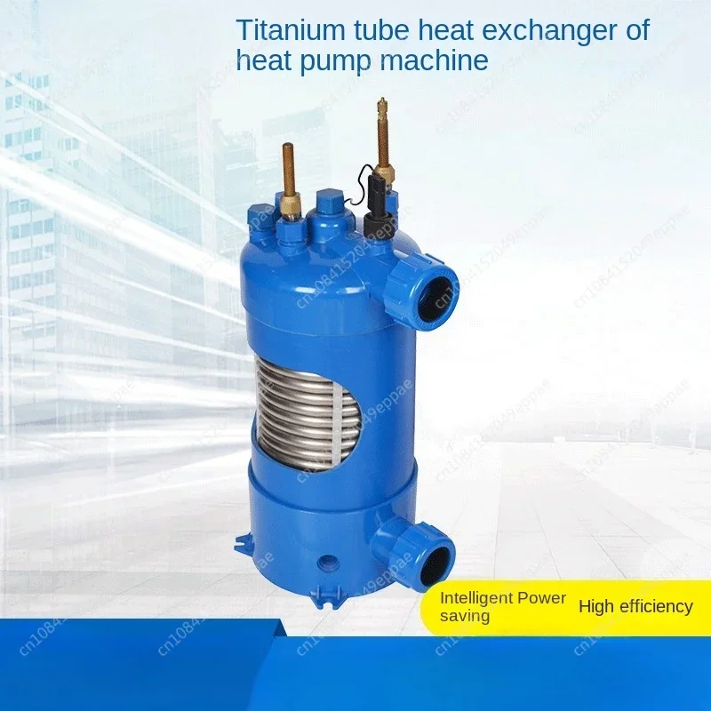 new Swimming Pool Heat Pump Titanium Tube Heat Exchanger 3P 5p 10p