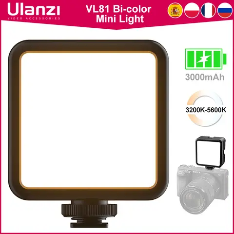 VL81 Mini LED Video Light Ulanzi