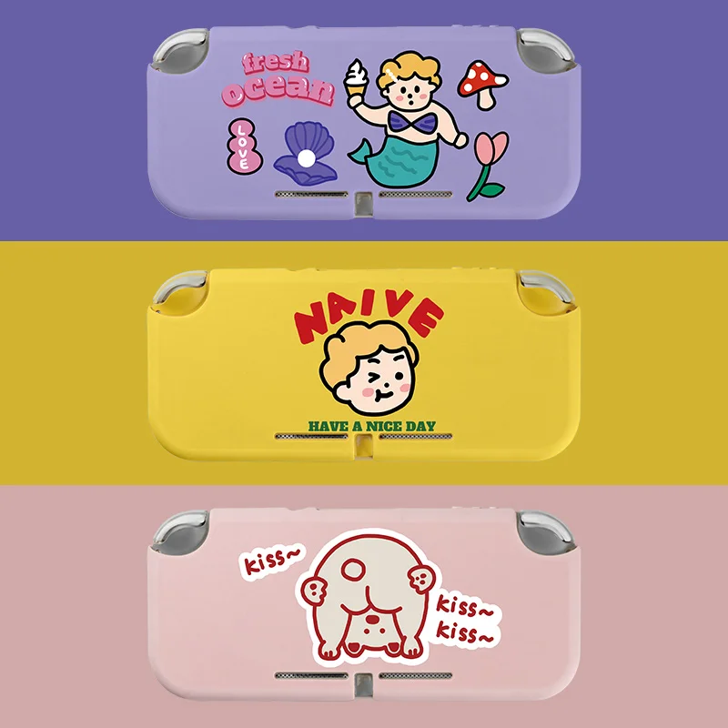 Niedliches Muster Nintendo Switch Case matti erte halbe Tasche Soft Case für Switch Lite Case