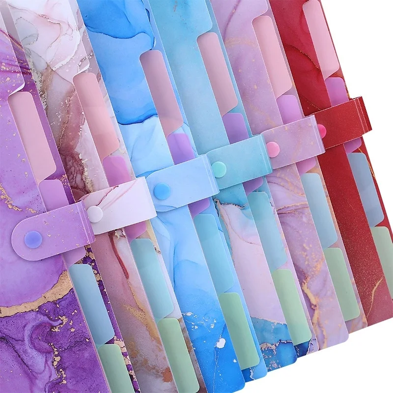 Multi Layered Document File Folder Paintings Collection Book Archives Bag Binder Contract Clamp Waterproof Pocket Folders