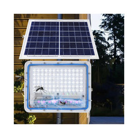 Outdoor Portable Insect Trap Uv Light Pest Control 50w 100w 200w Led Solar Mosquito Killer Lamp