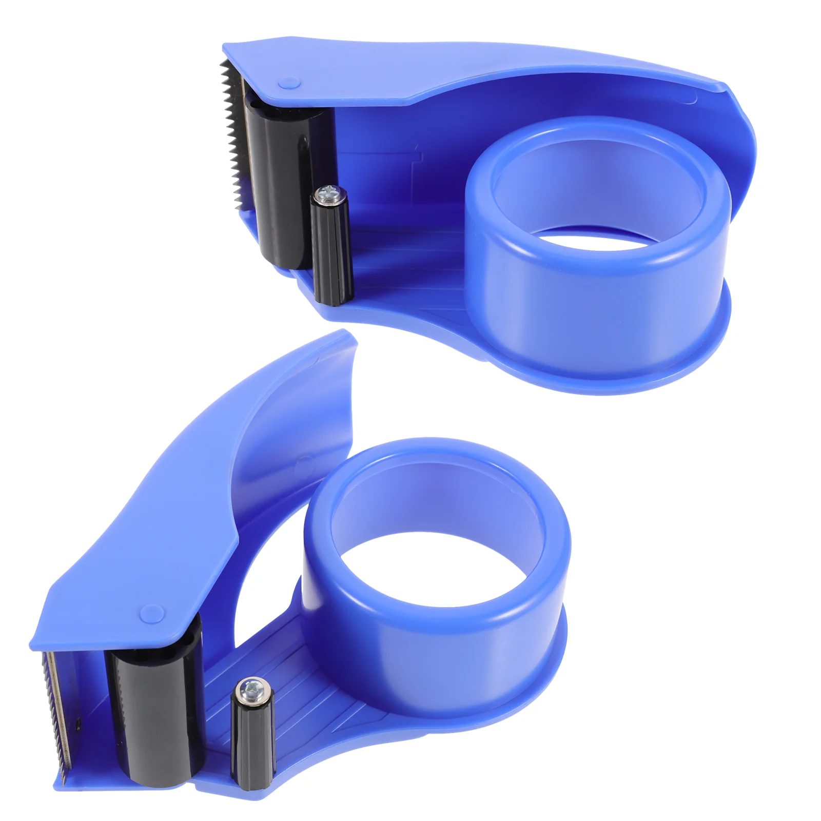 2 Pcs Sealing Device Transparent Tape Dispenser Handheld Cutting Machine Packing Plastic Lightweight Hand-held Practical