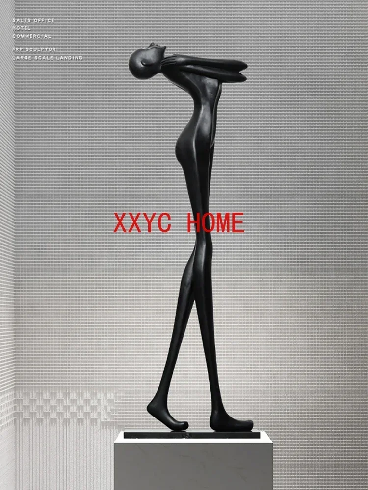

Modern abstract art sculpture floor-to-ceiling home décor office soft furnishings