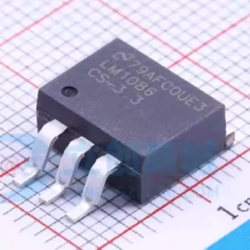 Integrated Circuits (ICs) LM1086CSX-3.3/NOPB Linear Voltage Regulator IC Positive Fixed 1 Output 1.5A TO-263 (DDPAK-3)