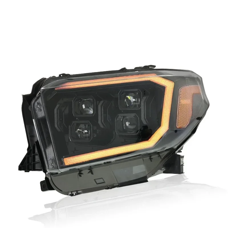 Pickup with Light Emitting Diode Daytime Running Lights and Light Emitting Diode Lenses