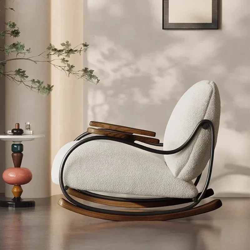 Retro style living room sofa balcony home spot leisure recliner