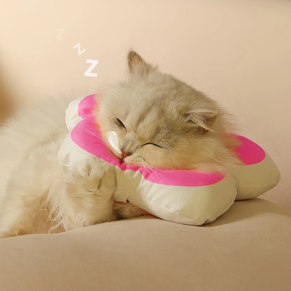 

Waterproof, Non Greasy Elizabeth Collar, Anti Licking Cat Collar, Adjustable Pet Neck Collar, Post-operative Cat and Dog Collar