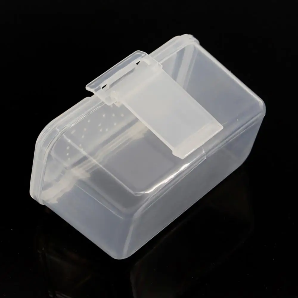 Earthworm Bait Box Sealed And Waterproof Portable White 11*5.5*6cm Fishing Gear Accessory Box Bait Box Multi-function Plastic