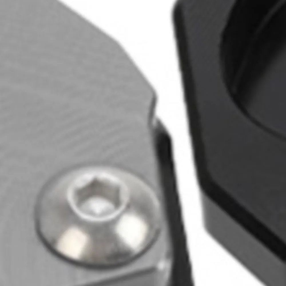 

For YAMAHA YZF-R6 Motorcycle Side Stand Extension Kickstand Enlarger Plate Pad YZFR6 YZF R6 2017 2018 2019 2020 2021 2022 2022