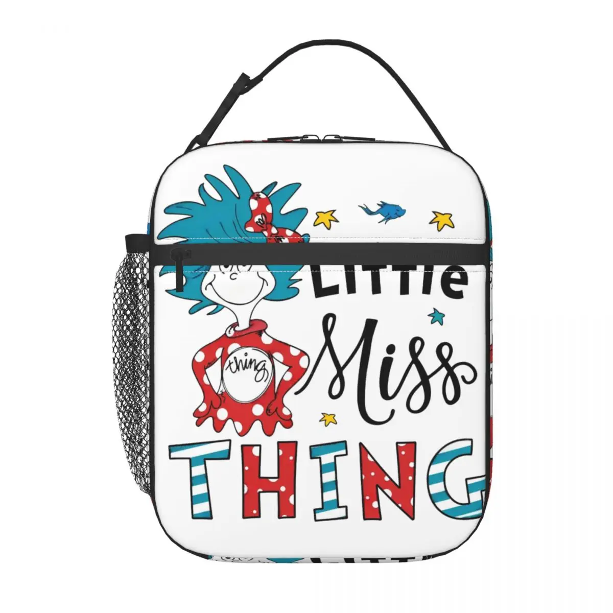 

One Thing Is Read Learning Merch Insulated Lunch Bags For Travel Reading Day March 2 Food Storage Bag Portable Lunch Boxes