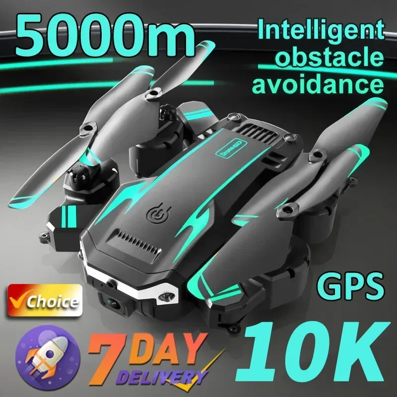 

New G6 Professional Foldable Quadcopter Aerial Drone S6 HD Camera GPS RC Helicopter FPV WIFI Obstacle Avoidance Toy Gifts