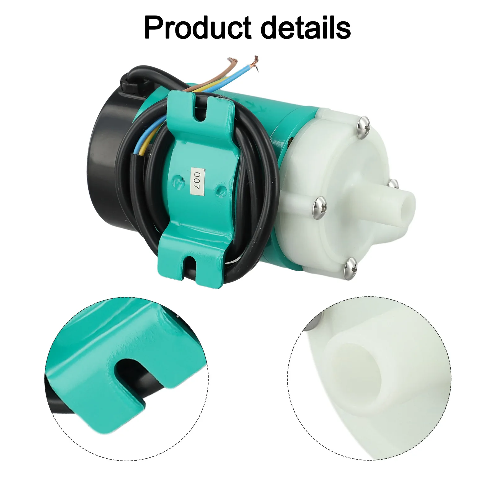 Portable Magnetic Circulation Pump for Aquarium Filtration Outdoor Pond Transfer Swimming Pool Garden Water Flow 6W 220V