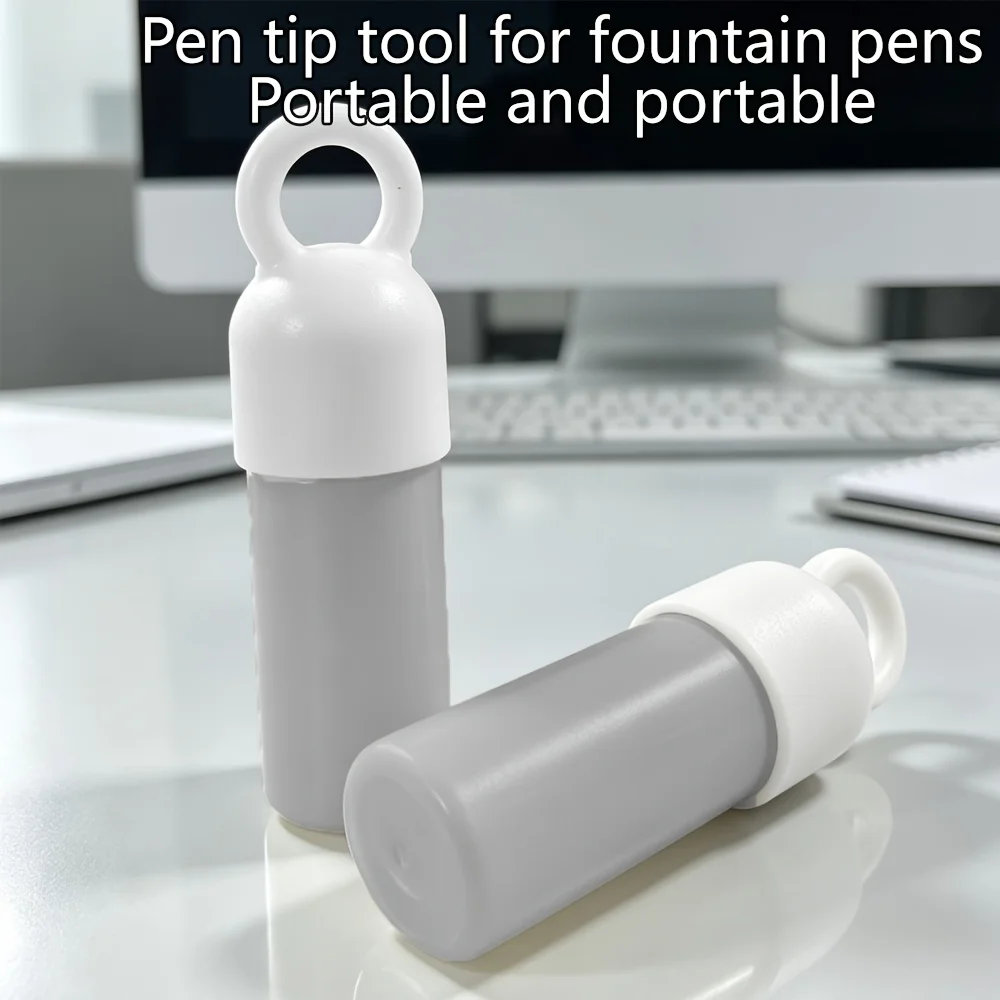 4pcs Specialized Pen Nib Tools for Fountain Pens/Erasable Fountain Pens, Wet And Dry Pen Tips to Restore Smoothness, Portable