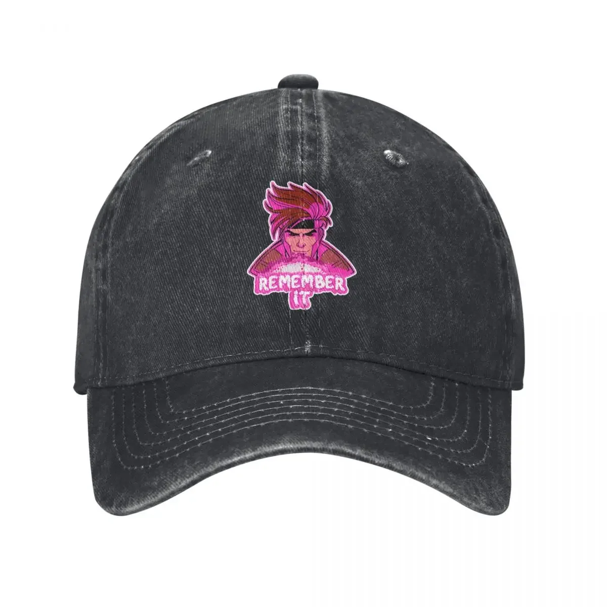 Comics Gambit Multicolor Hat Peaked Women's Cap Remember It Personalized Visor Protection Hats