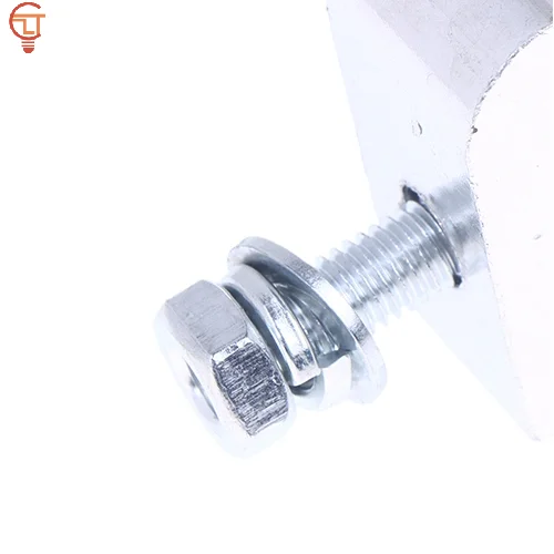1 قطعة أنبوب مربع المشبك 15-41 مللي متر سبائك الألومنيوم الجمالون تصاعد السنانير المرحلة الإضاءة LED تتحرك رئيس الصوت DJ تركيبات