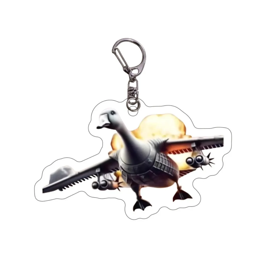 

Tralalero Tralala Brainrot Tung Tung Sahur Keychain Acrylic Boneca Ambalam TungTungTungSahur Keyring Crafts Funny