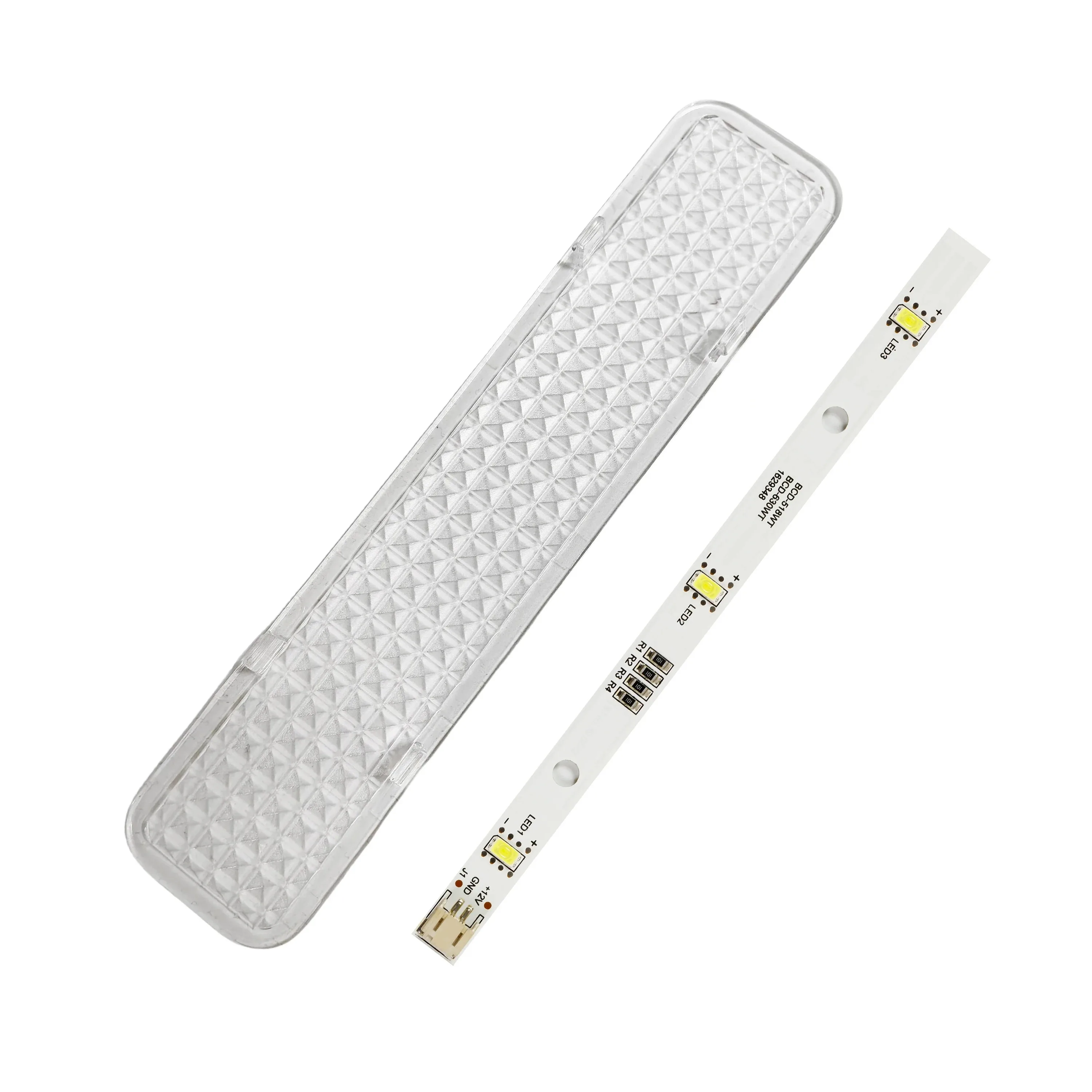 10 個冷凍庫冷蔵庫 LED ストリップライトバー RONGSHENG/HISENSE E349766 MDDZ-162A 1629348 DC12V 2W HCDM415LC BCD-630WT 用