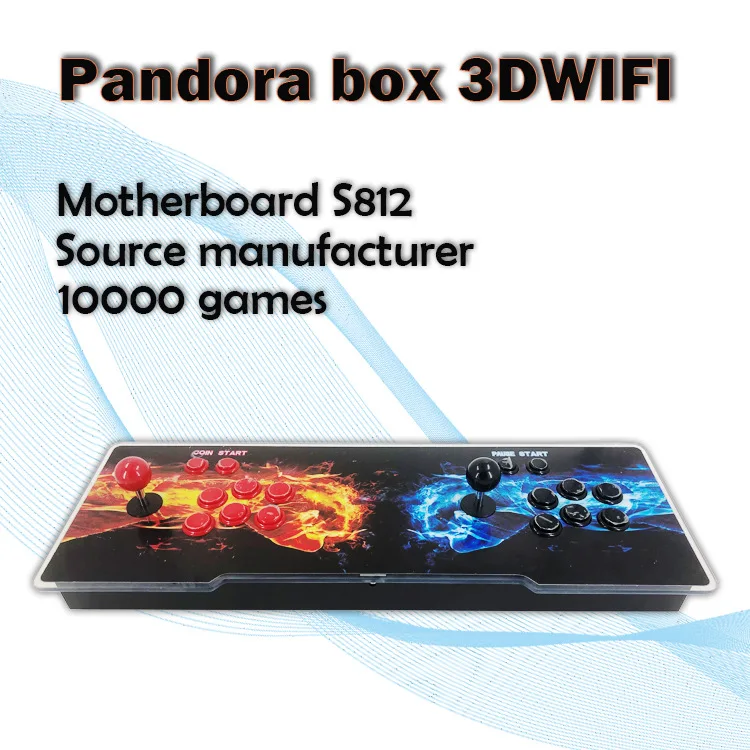2024 Family Arcade Game Box 26800-in-1 3D Retro Video Game Machine with English Language Support