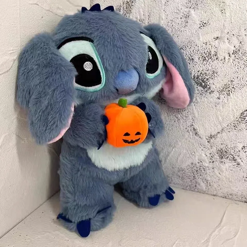 Muñeco de Peluche de punto de Halloween con aliento, Peluche para niños, juguetes calmantes, Anime, juguetes para dormir ligeros para bebés, regalos para niños con puntadas de calabaza