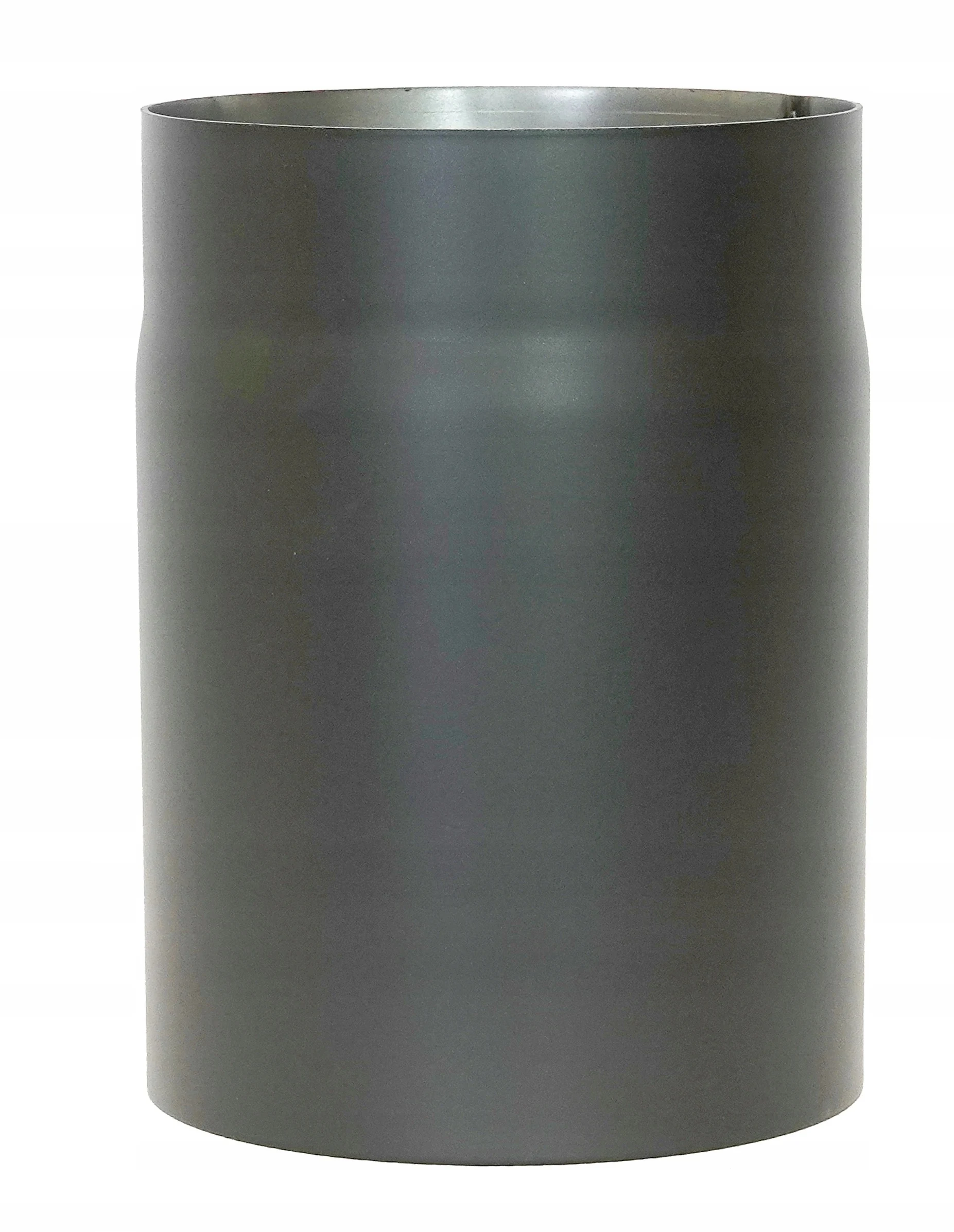 Stalen schoorsteenpijp zwart 120 mm 25 cm