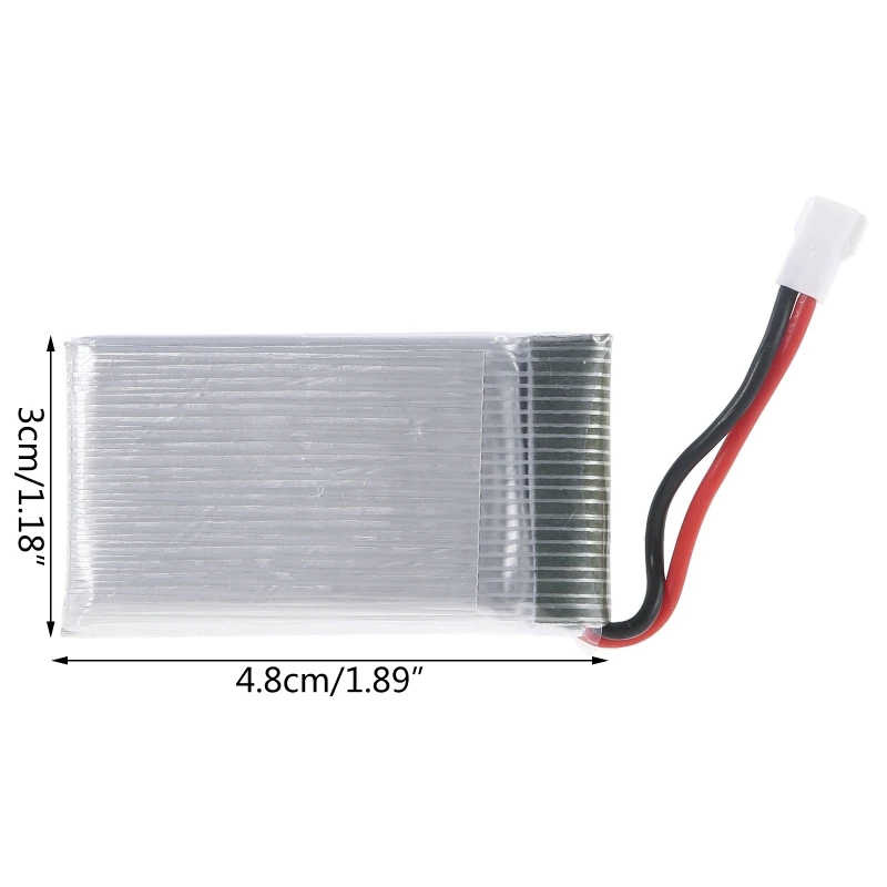 3.7V 2000mAh Lipo batteria 903048 batteria agli ioni di litio/caricabatterie RC Quadcopter riparazione pezzi di ricambio per droni KY601S H11D H11C